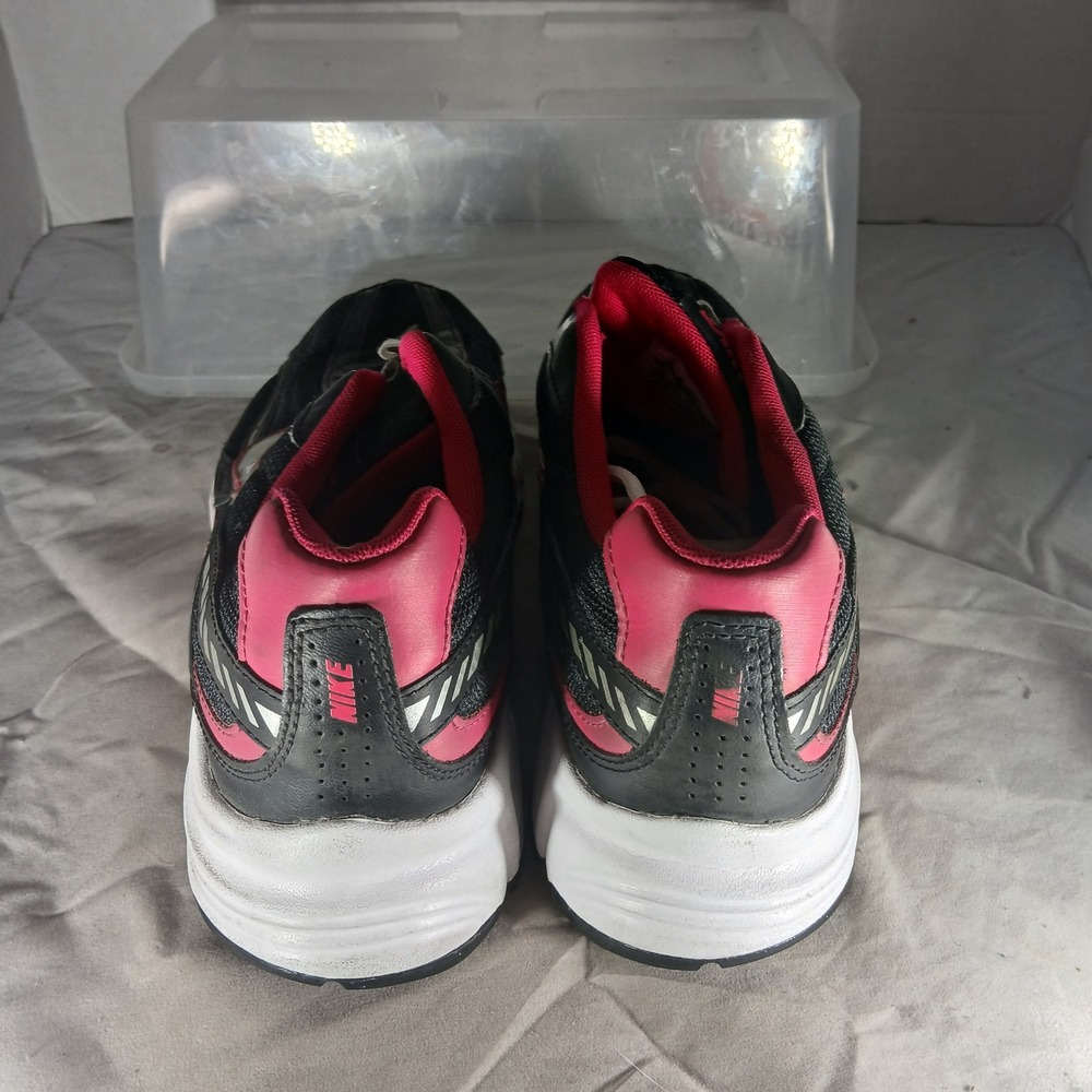 Nike Initiator Running Shoes 10 Black Pink Silver Y2K‎ Retro Dad Sneakers - Picture 7 of 12